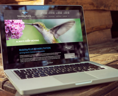 Nufire Marketing website portfolio, website design, Mobility Plus